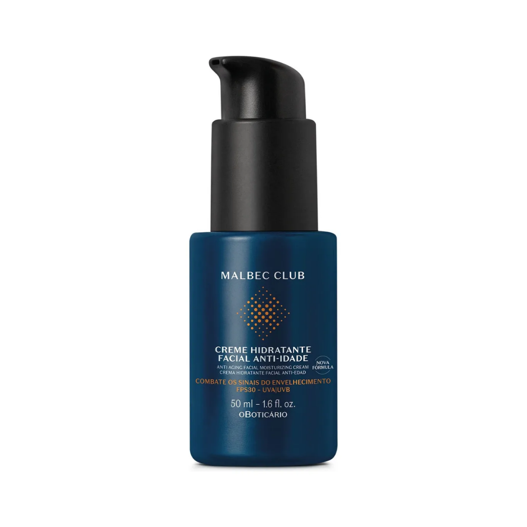 Solução curada: O Boticário Malbec Club Creme Hidratante Facial Anti-idade 5